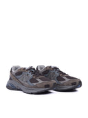 New Balance Scarpa Lifestyle Unisex Tier 1 Leather Synthetic Mesh Tornado Faded Black Dark Silver