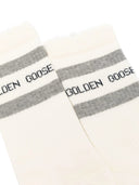 Gouden gans sokken hoge rib