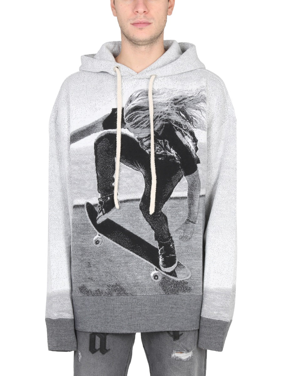 Palm Angels Hooded Shirt