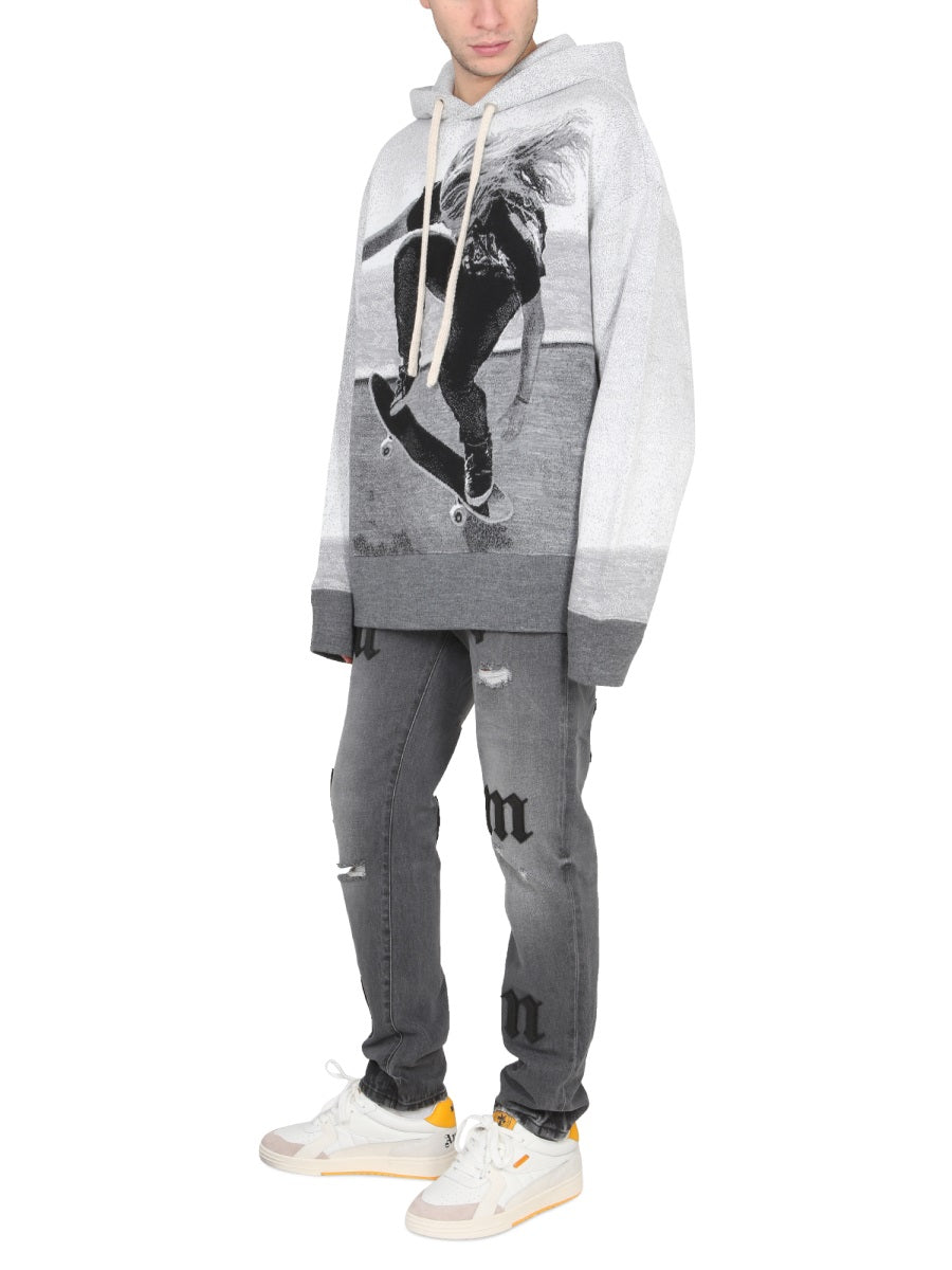 Palm Angels Hooded Shirt