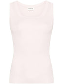 Parosh Ribbed Knit Tank Top