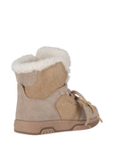 Off White Winterlaars Donker Zand/ Haver