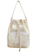 La Rose La Rose Borsa Sacchetto Grande Bianco