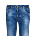 Dsquared2 Cotton Denim Skater Jeans
