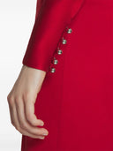 Lanvin Draped Axted Abito