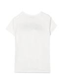 Lanvin Short Sleeve Spotted Logo T Shirt