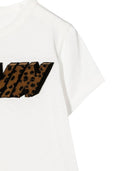 Lanvin Short Sleeve Spotted Logo T Shirt