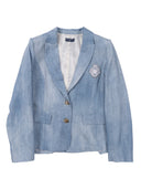 Ermanno Scervino Kids Giacca Con Stemma Marocai