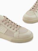 Giorgio Armani en cuir et baskets en tissu