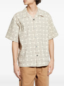 Kenzo Kenzo Weave Hawaiian Short Sleeve Shirt