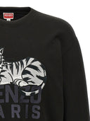 Kenzo Kenzo Happy Tiger Embroidered Classic Sweatshirt