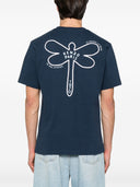 Kenzo Gots Kenzo Dragonfly Embroidered Classic Tshirt
