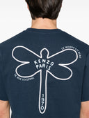 Kenzo Gots Kenzo Dragonfly Embroidered Classic Tshirt