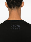 Kenzo Gots Kenzo Happy Tiger geborduurd oversize t -shirt
