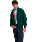 Baracuta G9 Harrington Racing Green Bomber Jacket