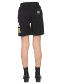 Market Bermuda With Logo Print