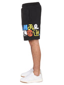 Market Bermuda With Logo Print