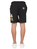 Market Bermuda With Logo Print
