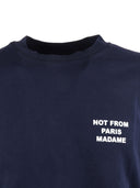 Dr�Le De Monsieur Navy Bold Slogan T Shirt