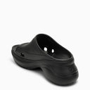 Balenciaga Pool Crocs Sandalia de goma negra