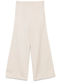 Forte Forte Mercerized Cotton Twill Flared Pants