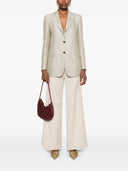 Forte Forte Mercerized Cotton Twill Flared Pants