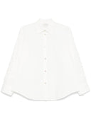 Forte Forte "En Fleur" Embroidery Cotton Popline Shirt