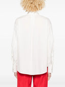Forte Forte "En Fleur" Embroidery Cotton Popline Shirt