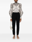 Pantaloni di crepe cady forte forte fortemente essenziale