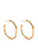 Forte Forte Small Hoop Sculpture Earrings