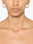 Forte Forte Small Hoop Sculpture Earrings