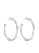 Forte Forte Small Hoop Sculpture Earrings