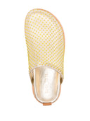 Forte Forte Strass Mesh Flat Sabot