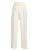 Max Mara Verbano Slim Fit Stretch Wool Trousers
