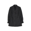 Alberta Ferretti Wool Long Jacket