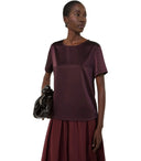 Max Mara Weekend Zona Burgunderbluse