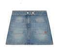 Courrèges Mini-Jupe Signature Denim