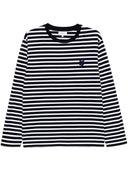 Maison Kitsuné Bold Fox Head Patch Comfort Marin Tee Shirt