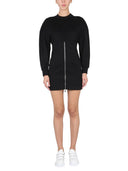 Alexander MC Queen Mini Robe avec des manches cocoon