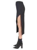 Alexander Mc Queen Wool And Mohair Skirt