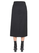 Alexander Mc Queen Wool And Mohair Skirt