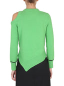 Alexander Mc Queen Sweater With Bare Shoulders