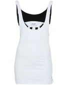 The Attico Layered Cotton Tank Top
