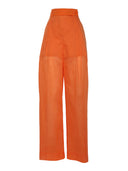 Alberta Ferretti Pantalone Arancione