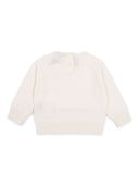 Moncler Baby Ivory Crewneck