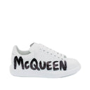 Alexander Mcqueen Graffiti Print Oversized Sneakers