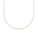 Hermina Athens Oval Pearl Necklace