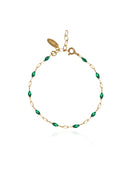 Hermina Athens Emerald Enamel Bracelet