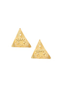 Hermina Athen Kressida Pyramis store pin -øreringer