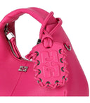 Ganni Mini Hobo Fucsia Handbag